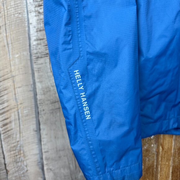 Helly Hansen Blue Rain Jacket Size M - Picture 3 of 12